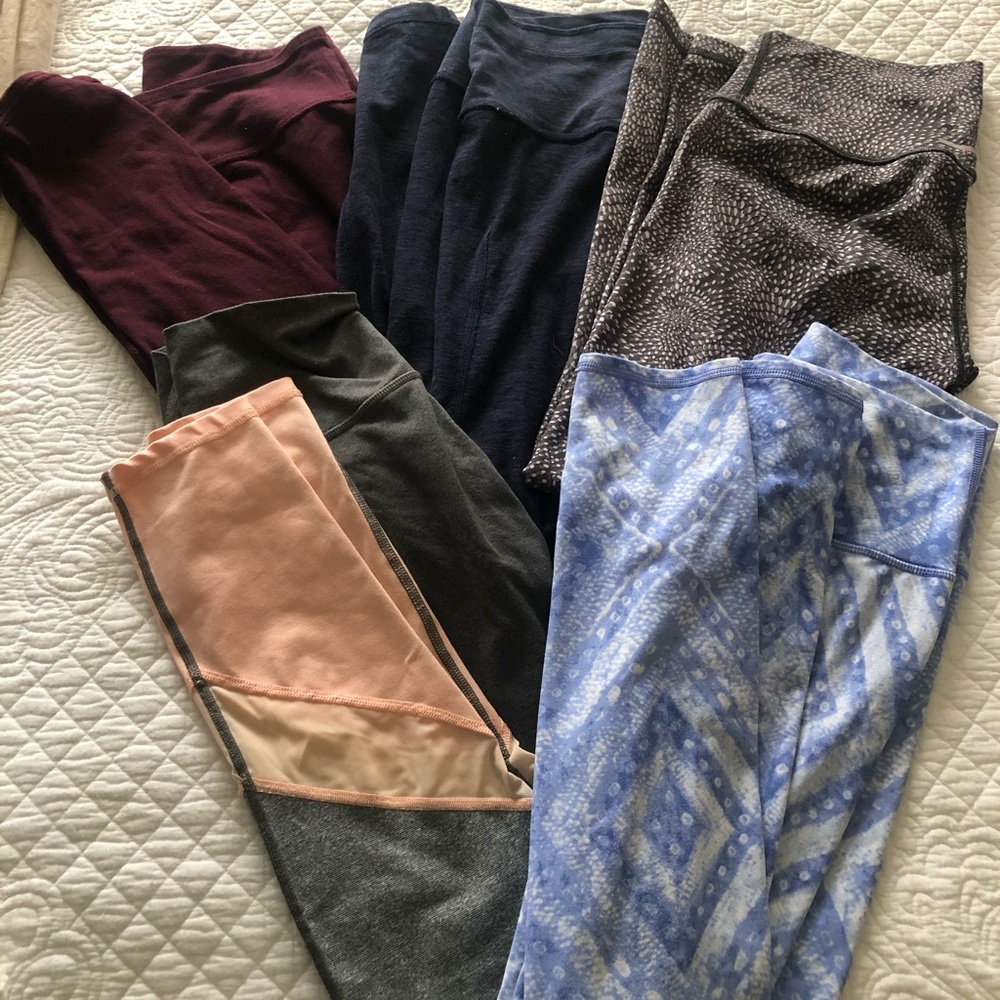 Set of 5 Aerie Leggings
